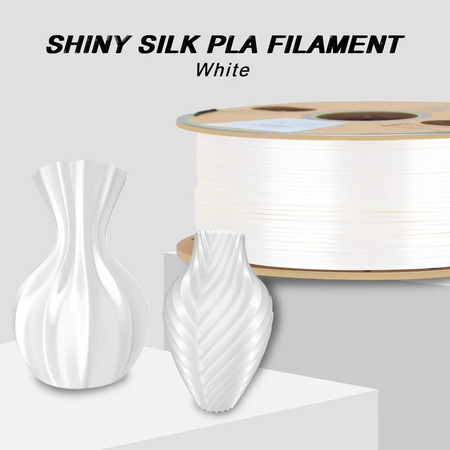 Silk PLA Filament 1.75mm 250g – Glossy 3D Printer Spool