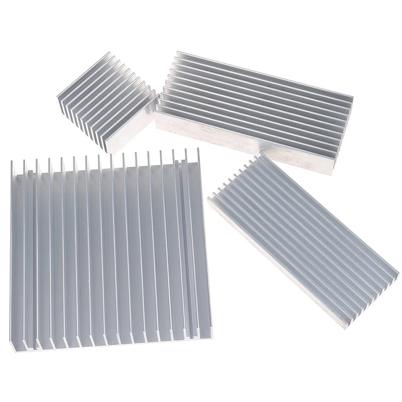 40×40×20mm/100×40×8mm/100×40×20m/100×100×18mm Extruded Aluminum Heatsink For High Power LED IC Chip Cooler Radiator Heat Sink Peaceful Pleasures Health and Wellness