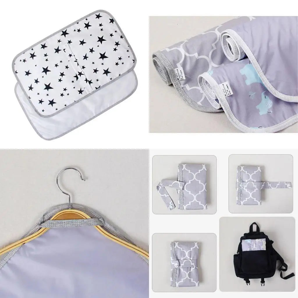 Waterproof Foldable Baby Changing Mat – Portable Diaper Pad