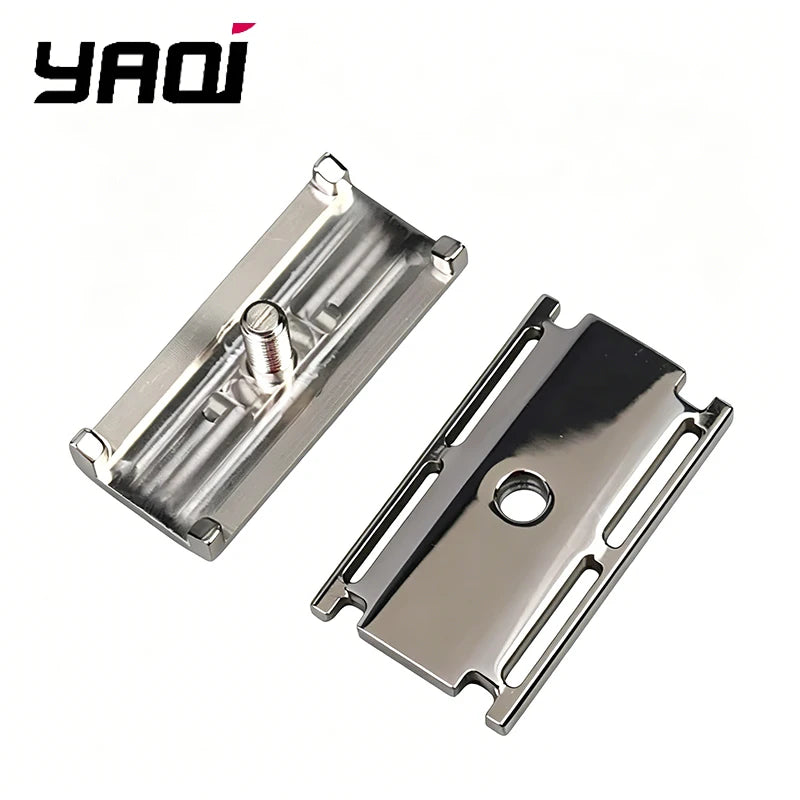 2026 YAQI Sentinel ssp ( 316 Stainless Steel ）Polished Safety Razor Head for Men With 1.35mm Blade Gap Peaceful Pleasures Health and Wellness