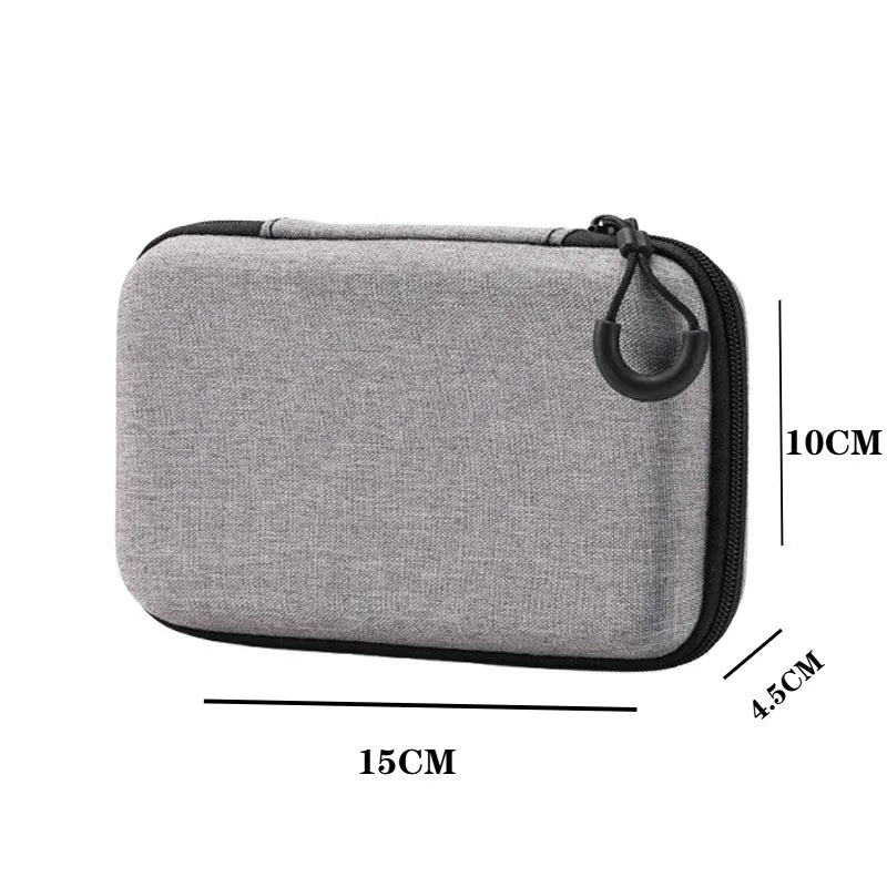 Mini Hard EVA Electronics Organizer Bag | Cables & USB Travel Case