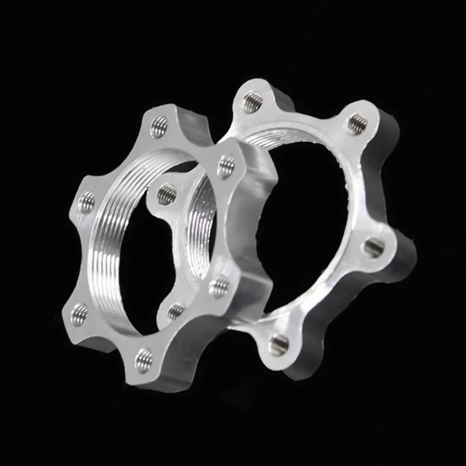 Bike Disc Brake Rotor Adapter Hardness Cycling Parts 6 Holes Brake Discs for Bicycle Decorative Accessories Peaceful Pleasures Health and Wellness