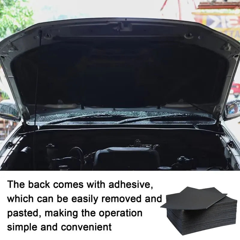 5mm XPE Foam Car Sound Deadener Mat – Hood & Door Insulation