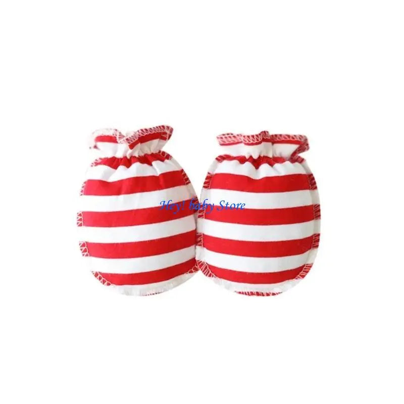 Soft Cotton Baby Anti-Scratch Mittens | Newborn 0–12 Months