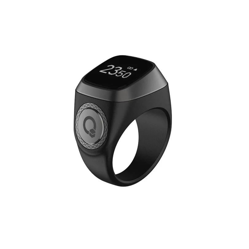 Hand Pressed Electronic Counter, Finger Counter, Smart Bluetooth Mini Counter Peaceful Pleasures Health and Wellness 20mmblack