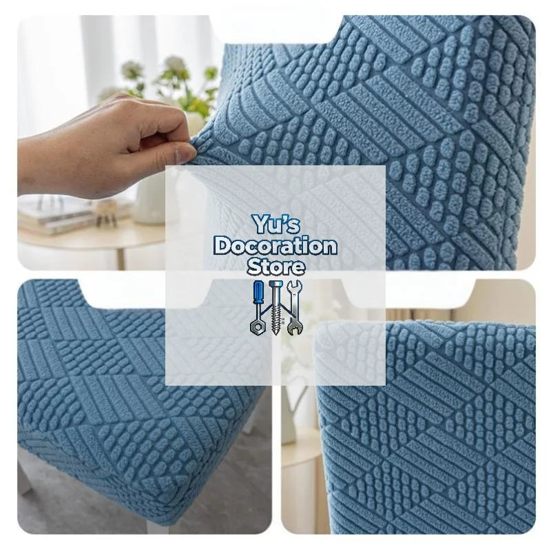 Elastic Chair Cover – Universal Stretch Seat Cover for Dining