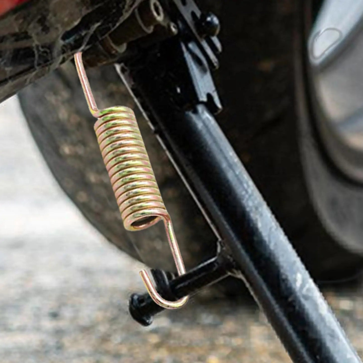 Motorcycle Kickstand Spring Foot Kickstand Spring Metal Pedal Return Spring Practical Stand Spring Replacement For Motorcycle Peaceful Pleasures Health and Wellness