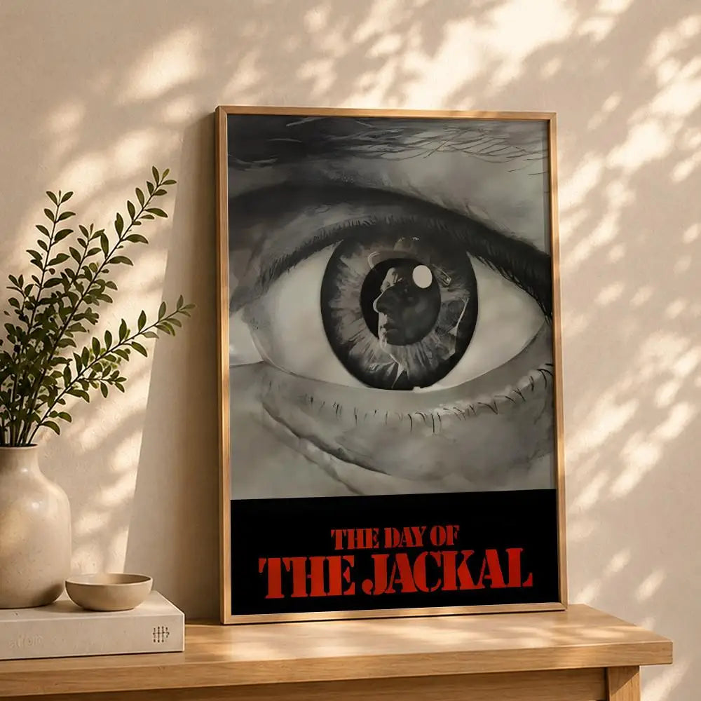 The Day of the Jackal Movie Poster – HD Waterproof Wall Art Movie Poster Wall Art Peaceful Pleasures Health and Wellness