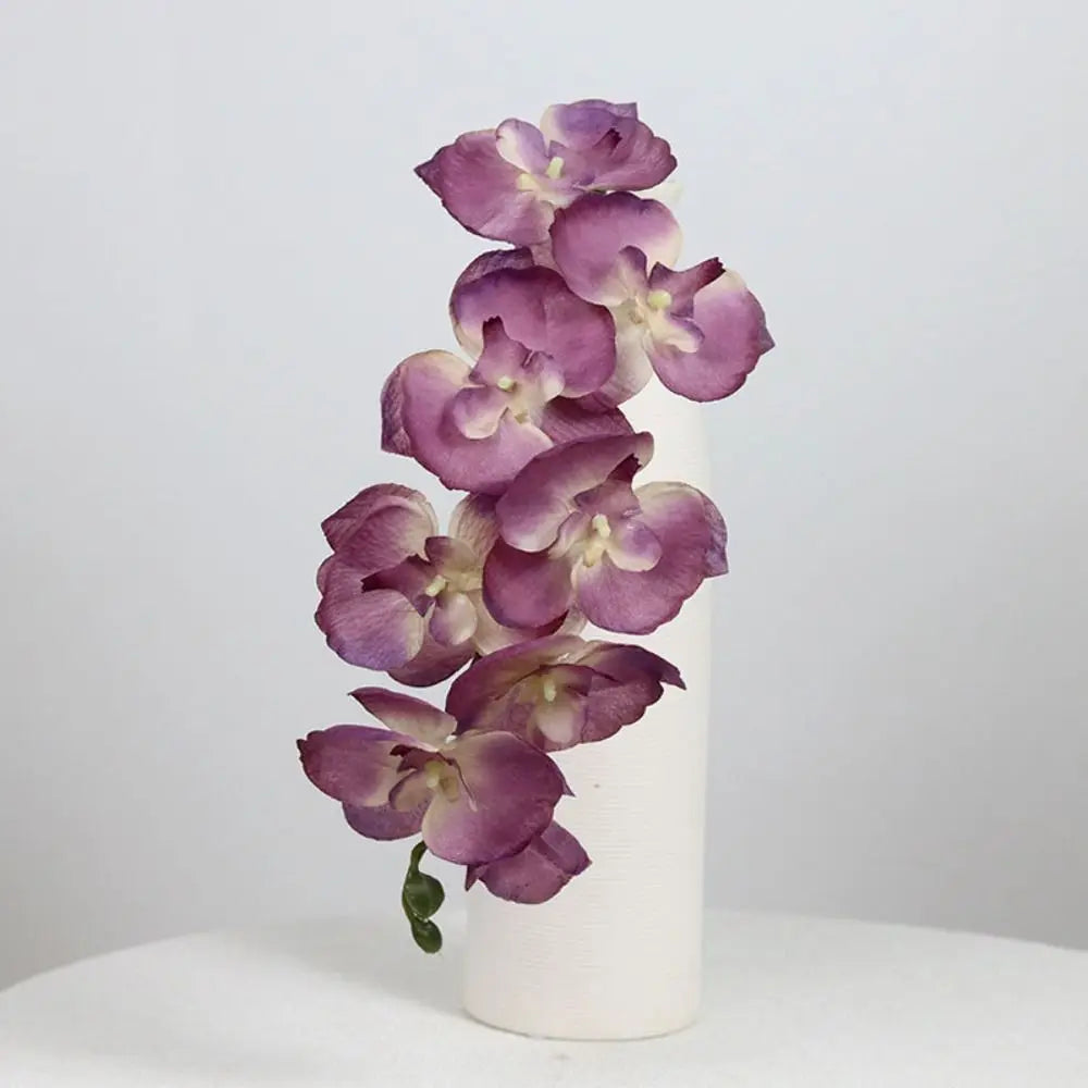 70cm Simulated Flower Single 8-head Silk Fabric Material Artificial Flower Iron Wire Inner Lining Multi Colored Floral Bouquet Peaceful Pleasures Health and Wellness G