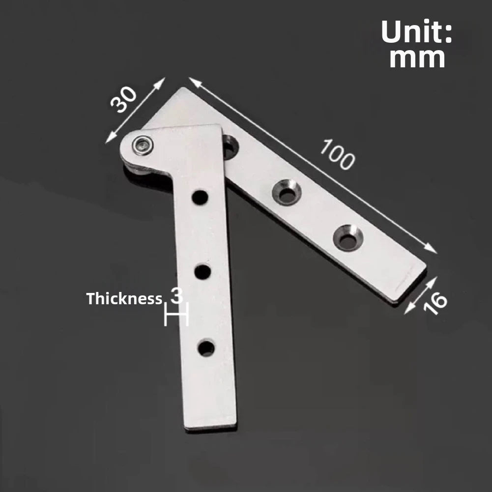 Stainless Steel Pivot Hinge 360-degree Revolving Door Cabinets Doors