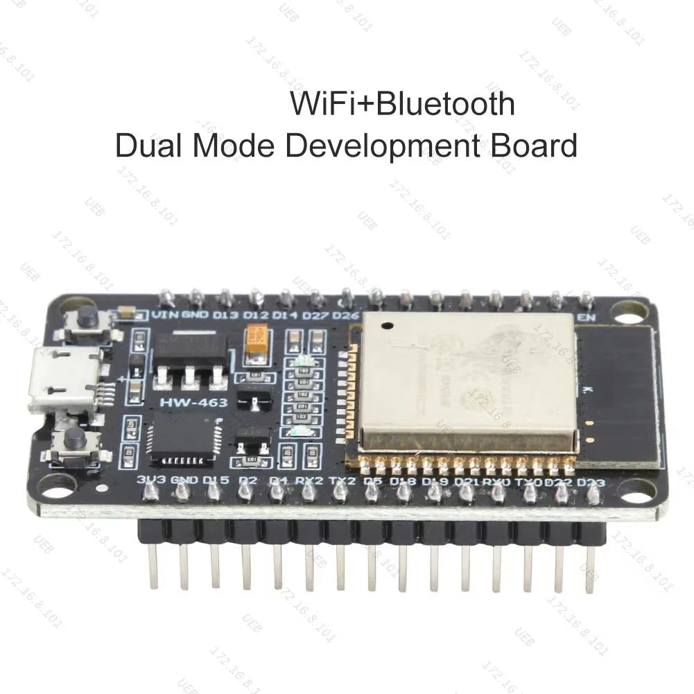 E32 Development Board WiFi+Bluetooth Module Ultra-Low Power Consumption Dual Core Micro USB C Peaceful Pleasures Health and Wellness
