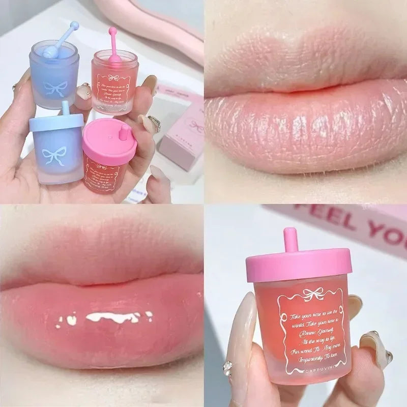 Blueberry Solid Lip Mask – Moisturizing Jelly Lip Balm & Gloss
