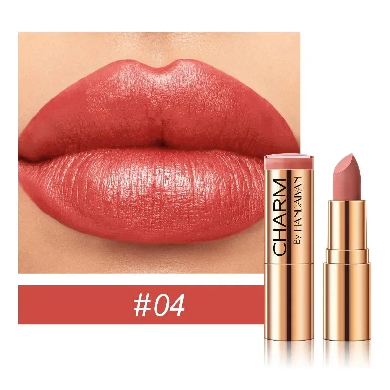Long-Lasting Hydrating Waterproof Lipstick | Full Coverage
