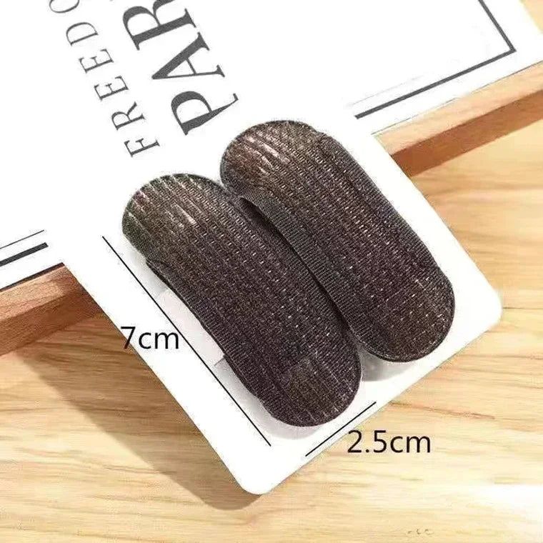 Fluffy Hair Volume Clips – Sponge Root Bump Pads, 2-Pack