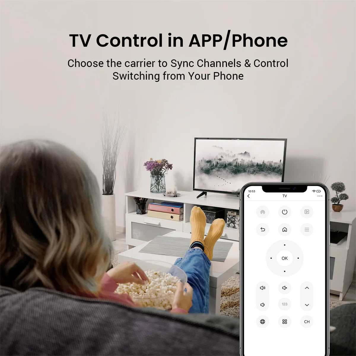 Broadlink RM5 plus Wifi Universal Infrared Remote Voice Control Work With Alexa & Google Home Smart Home Hub for TV AC and Audio Peaceful Pleasures Health and Wellness