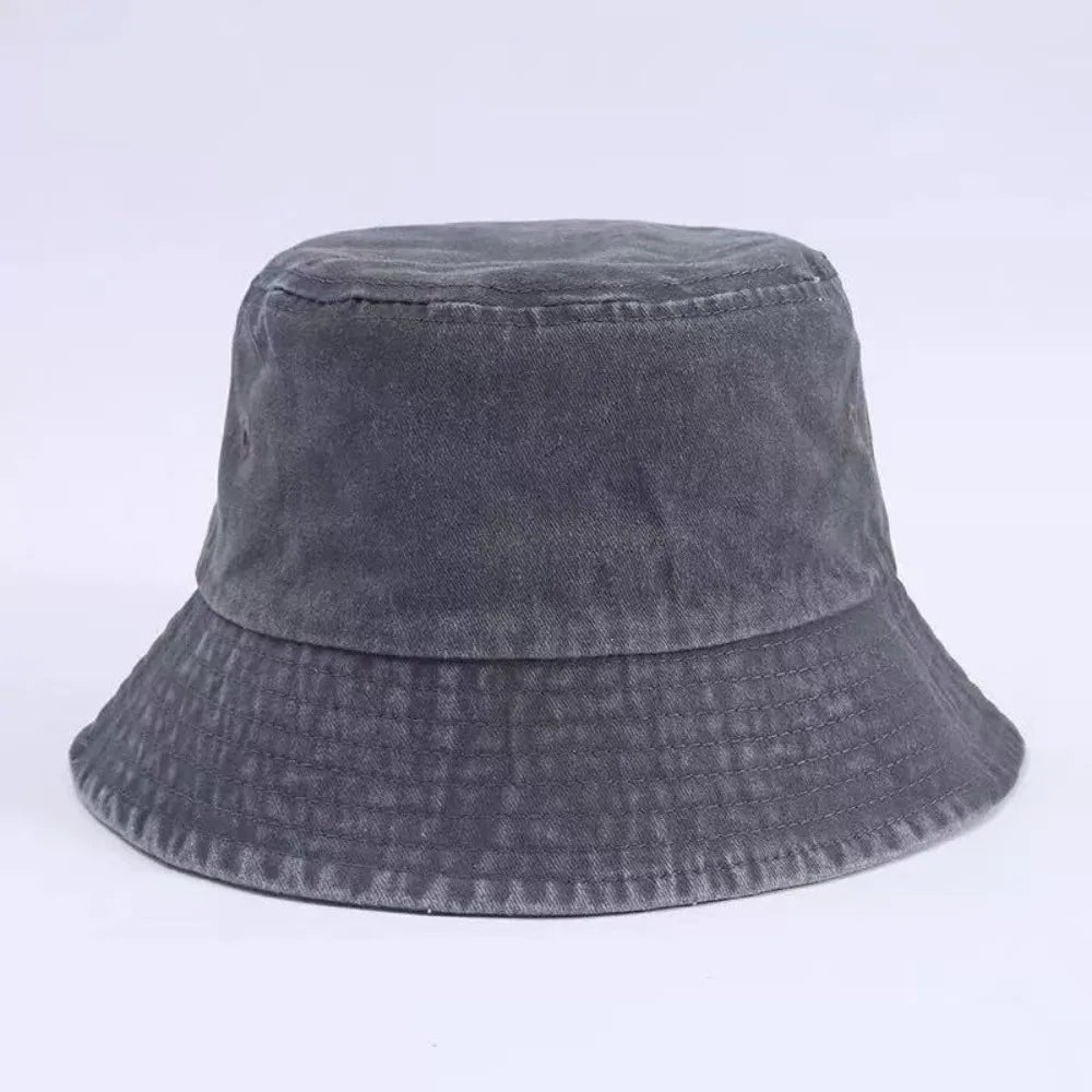 Unisex Cotton Bucket Hat | Sun Protection Fisherman Cap