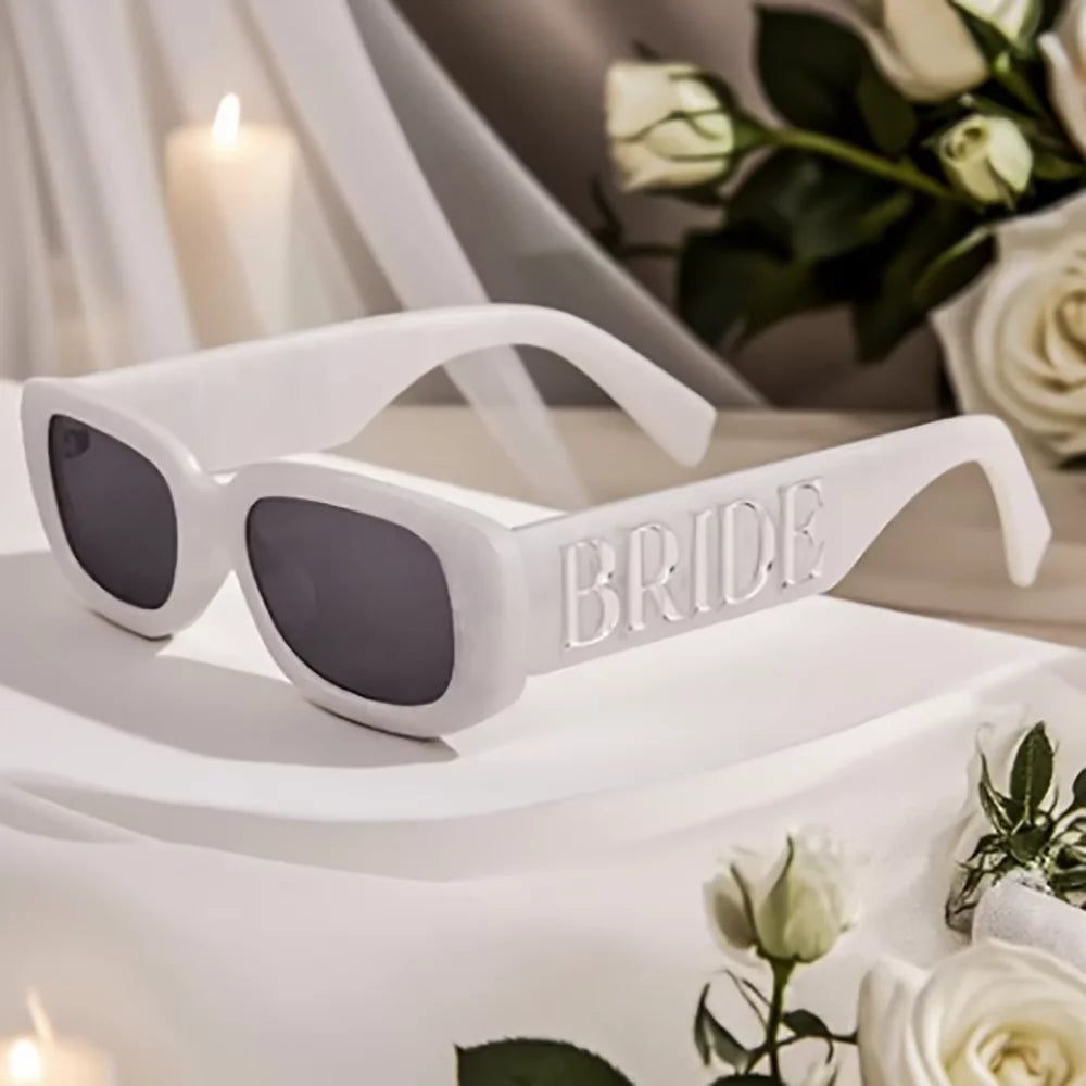 Bride To Be Sunglasses | Bachelorette & Bridal Party Gift Novelty Sunglasses Peaceful Pleasures Health and Wellness Style D