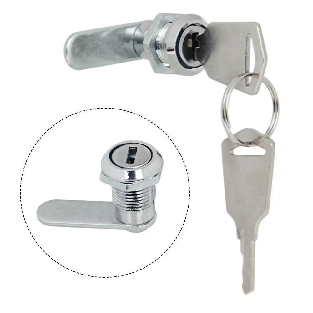 Aluminum Alloy Drawer Lock Cabinet Mailbox Filing Furniture Key