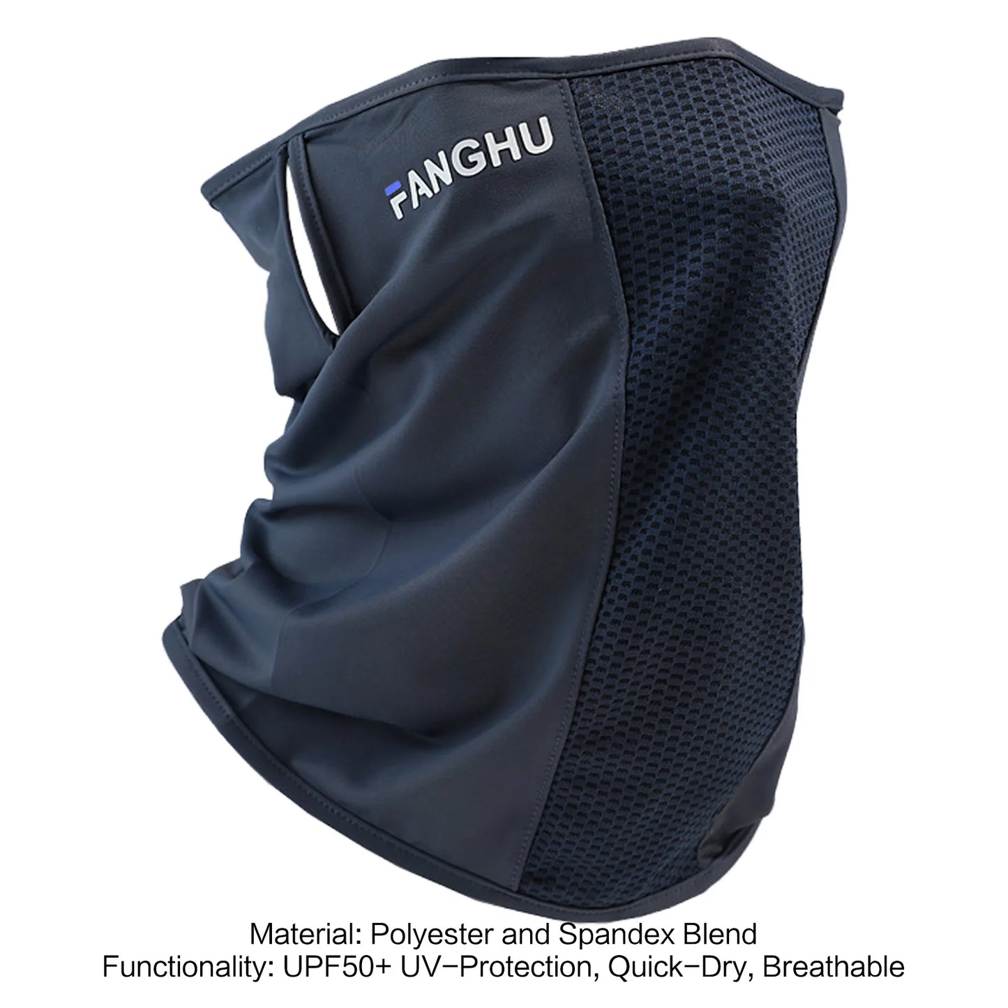 Sun-Protection Face-Mask UPF50+ UV-Protection Ice Cooling Fabric for Outdoor Activities Peaceful Pleasures Health and Wellness