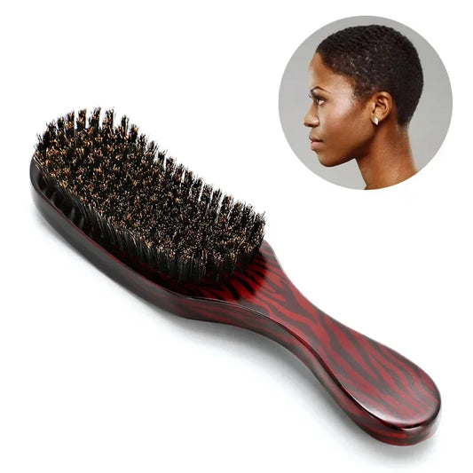 Boar Bristle Hair Brush Wood Handle – Men & Women Styling Boar Bristle Hair Brush Peaceful Pleasures Health and Wellness