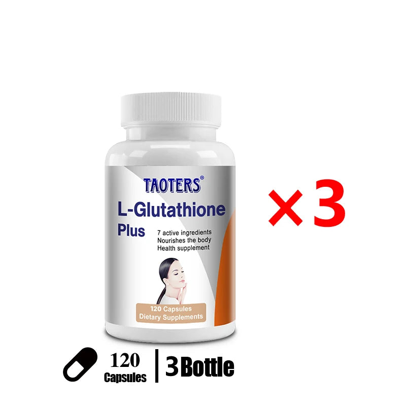 L-Glutathione 100mg Capsules | Skin, Immune & Anti-Aging Support