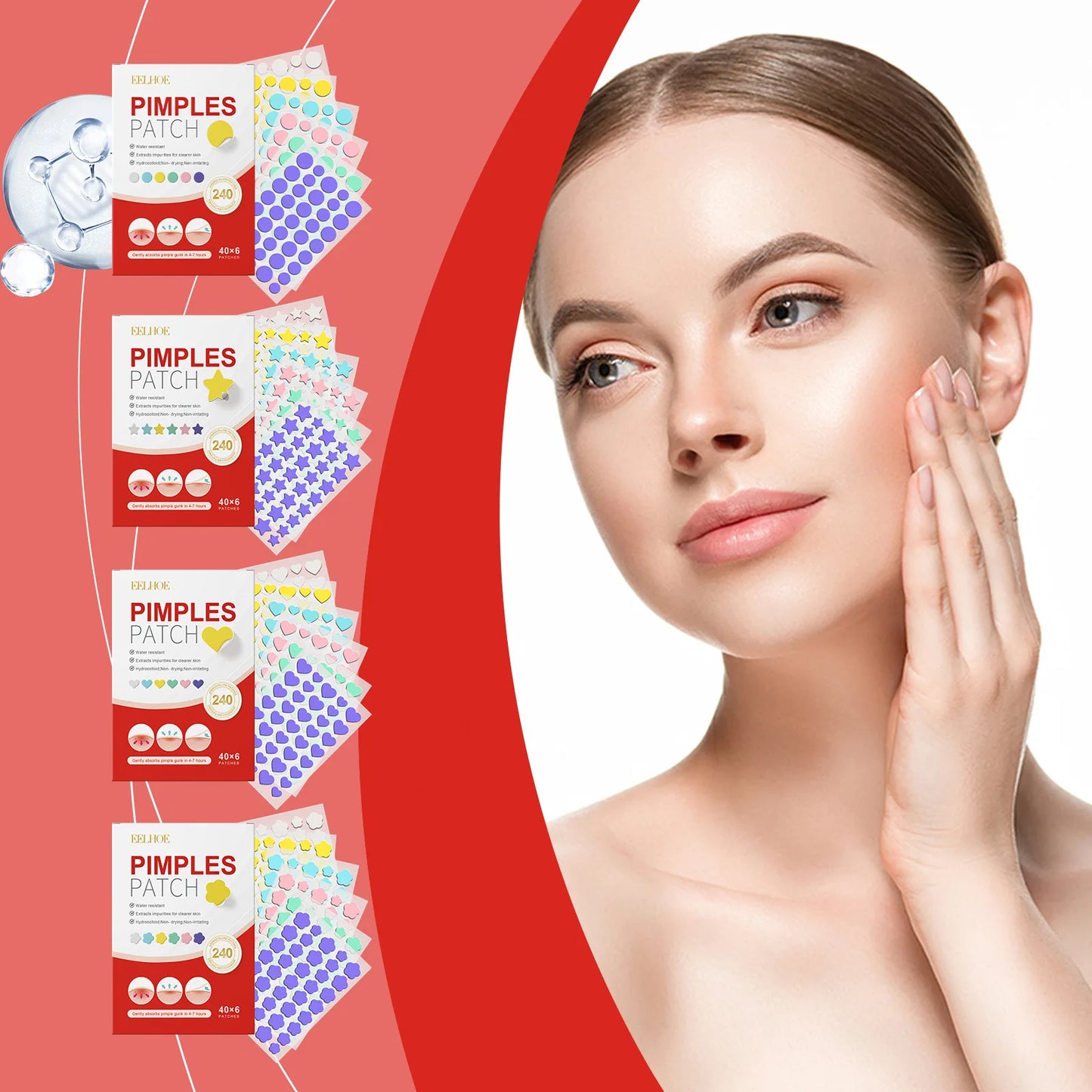 New Pimple Patch Acne Invisible Acne Removal Skin Care Stickers Concealer Face Spot Beauty Makeup Tools Peaceful Pleasures Health and Wellness