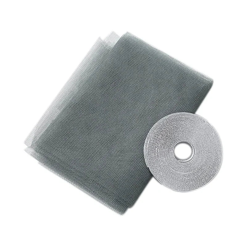 Insect Net Anti Mosquito Window Protector Tulle Curtain Door Curtains Nets Home Textile Garden Peaceful Pleasures Health and Wellness Grey 1.3x1.5m