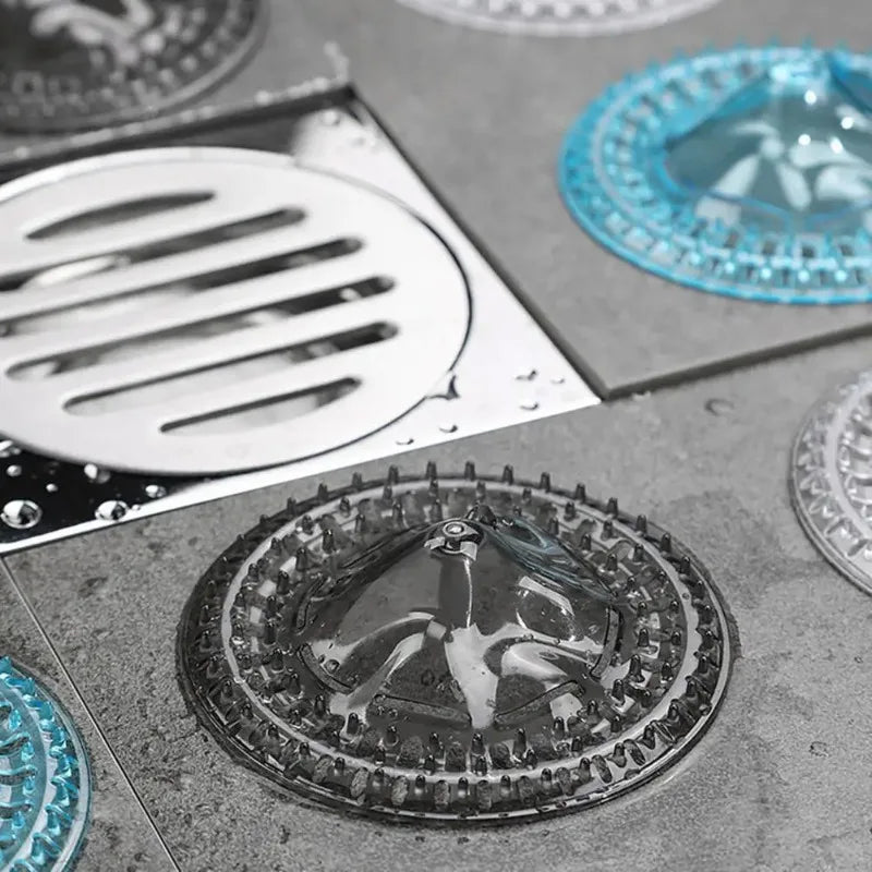 Iceberg Mesh Drain Hair Catcher 10/20 Pack – Anti-Clog Sticker