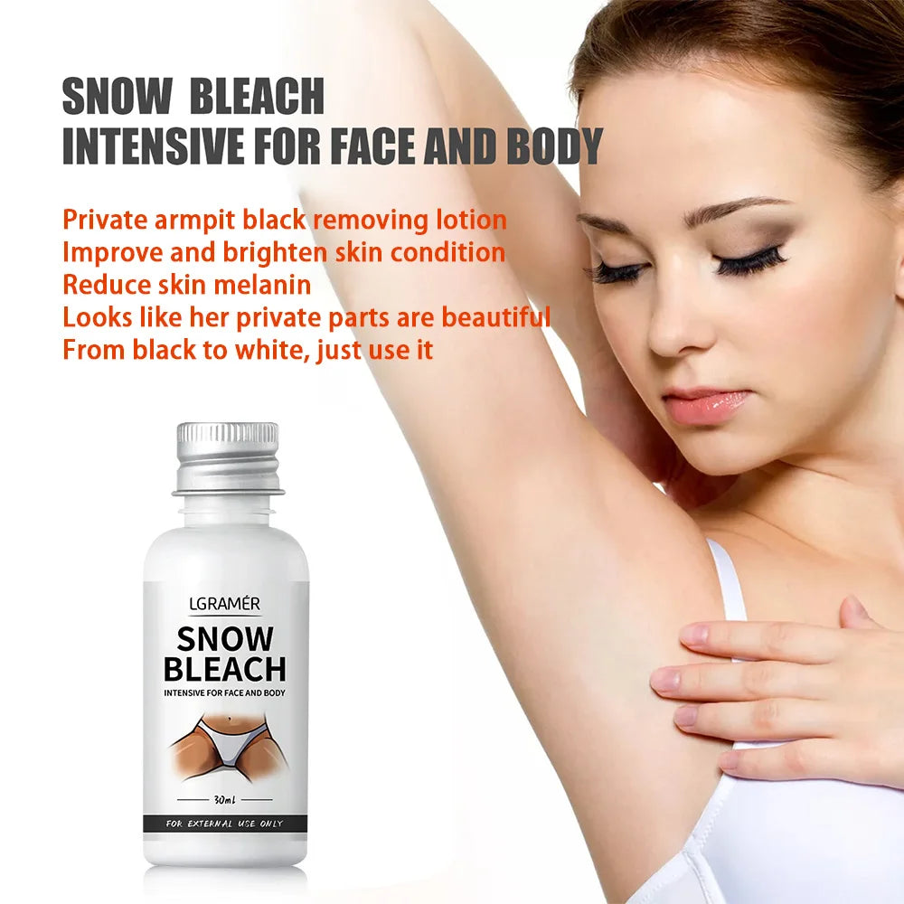 Body Brightening Bleach Cream 30ml – Dark Spot Removal Peaceful Pleasures Health and Wellness