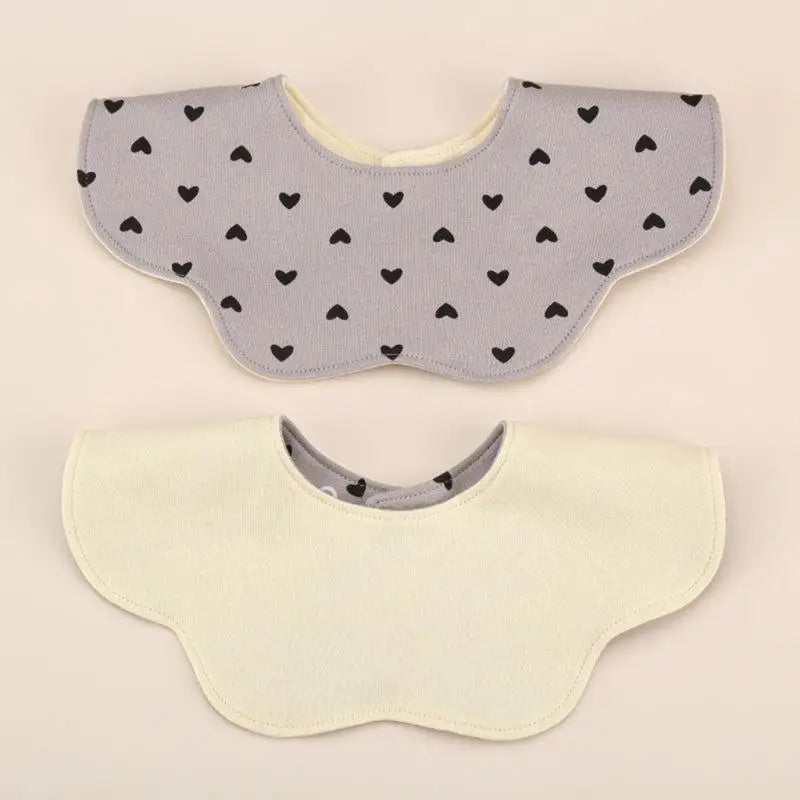 Double-Sided Cotton Baby Bib | 360° Toddler Burp Cloth