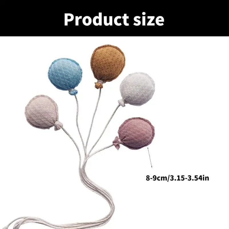 5-Piece Baby Balloon Newborn Photography Props & Wall Decor