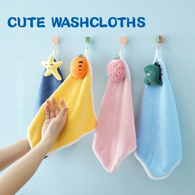 Baby Microfiber Fingertip Hand Towels – Super Absorbent for Kids