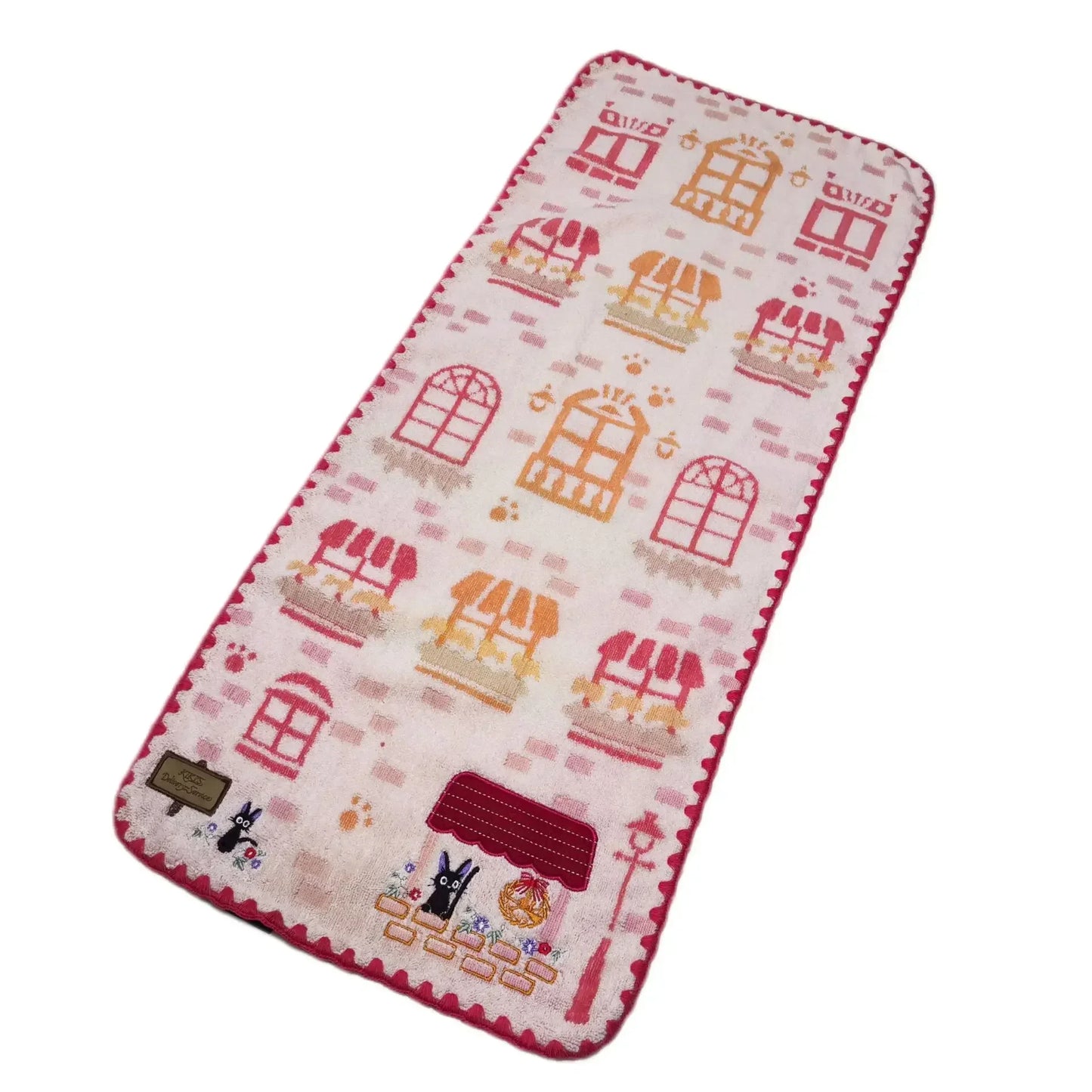 100% Cotton Embroidered Cartoon Towels for Kids & Adults Embroidered Cotton Towel Peaceful Pleasures Health and Wellness Face Towel 35x80cm 1