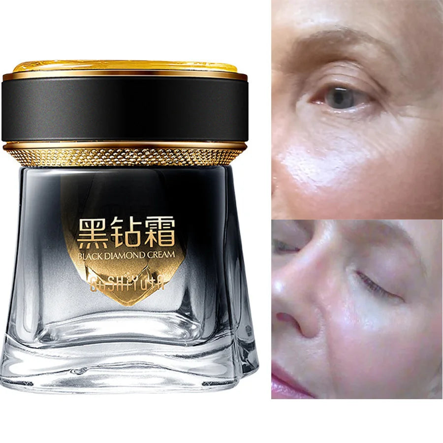 50g Seaweed Gold Foil Face Cream Moisturizing Firming Skin Oil Control Firming Day Cream Repair Damaged Cells Face Cream Peaceful Pleasures Health and Wellness