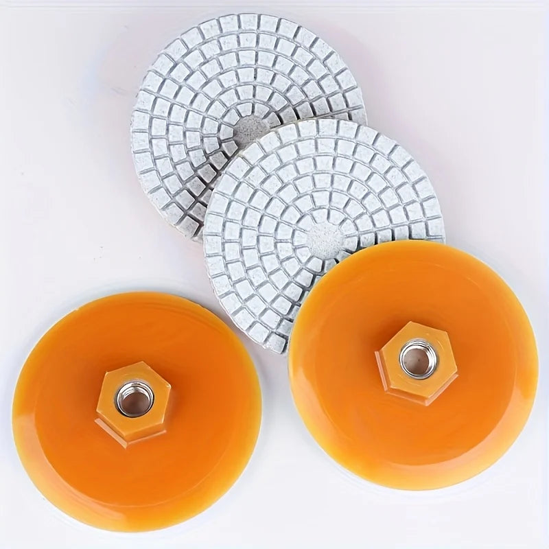 3-inch Polishing Pad Dry Wet Dual-use Grinding Disc Used Marble