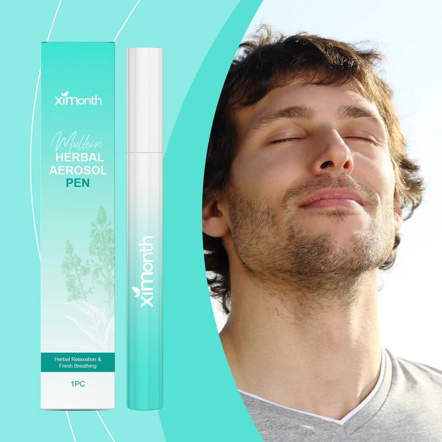 Herbal Aromatherapy Inhaler Stick | Natural Plant-Based Wellness