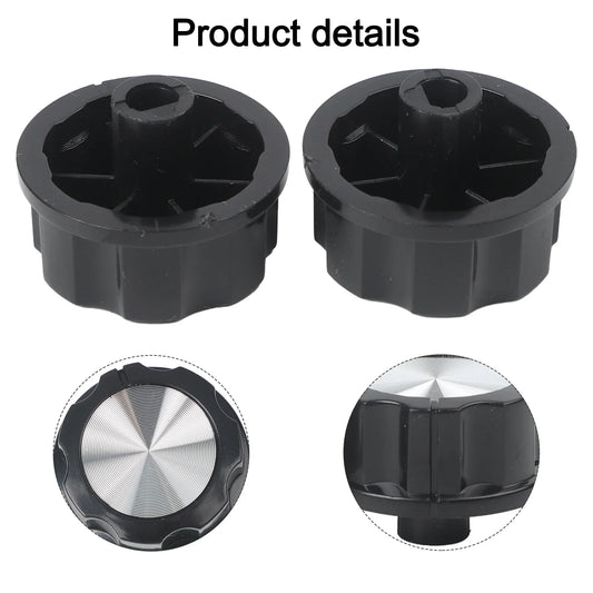 2-Pack D-Type Timer Switch Knob for Air Fryer Oven & Cooker Appliance Replacement Knob Oasis Select