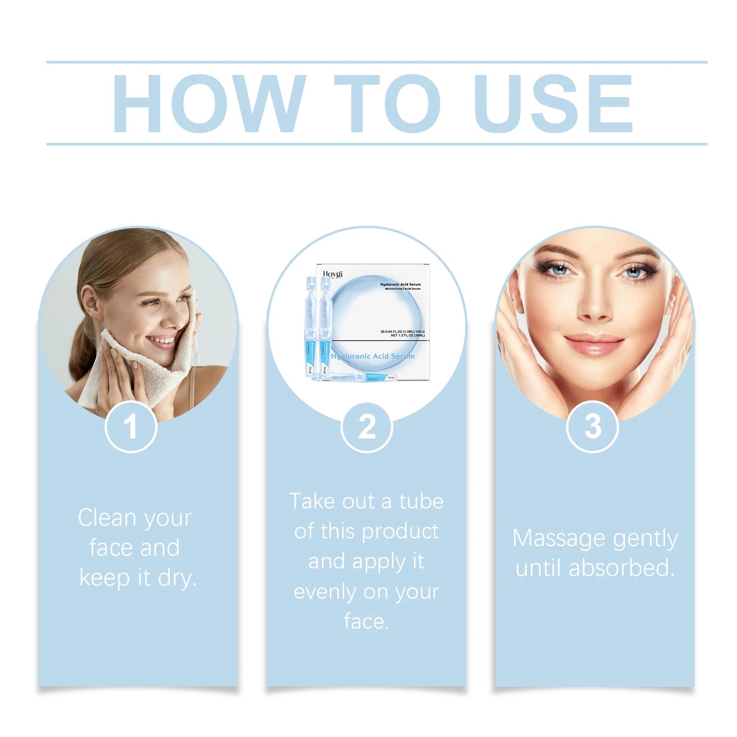 Hoygi Hyaluronic Acid Face Serum 36ml – Deep Moisturizing