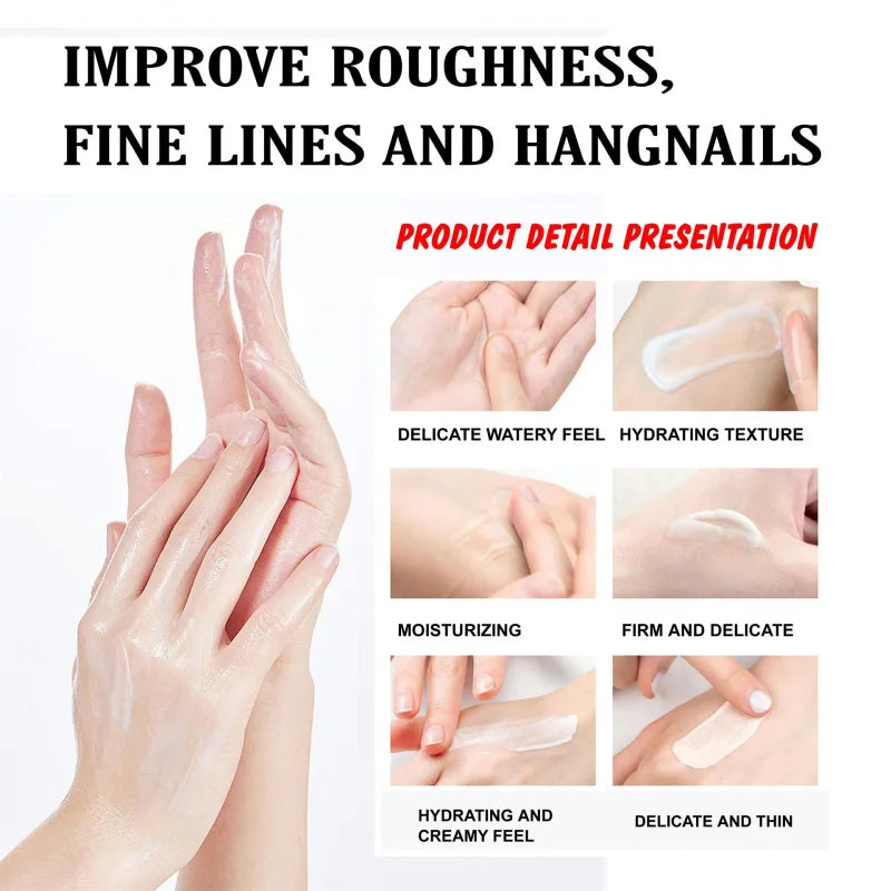 ROUSHUN Turmeric Vitamin C Hand Cream Moisturizing Refreshing Non-Greasy Hand Care Hydrating Moisturizing Hand Cream Peaceful Pleasures Health and Wellness