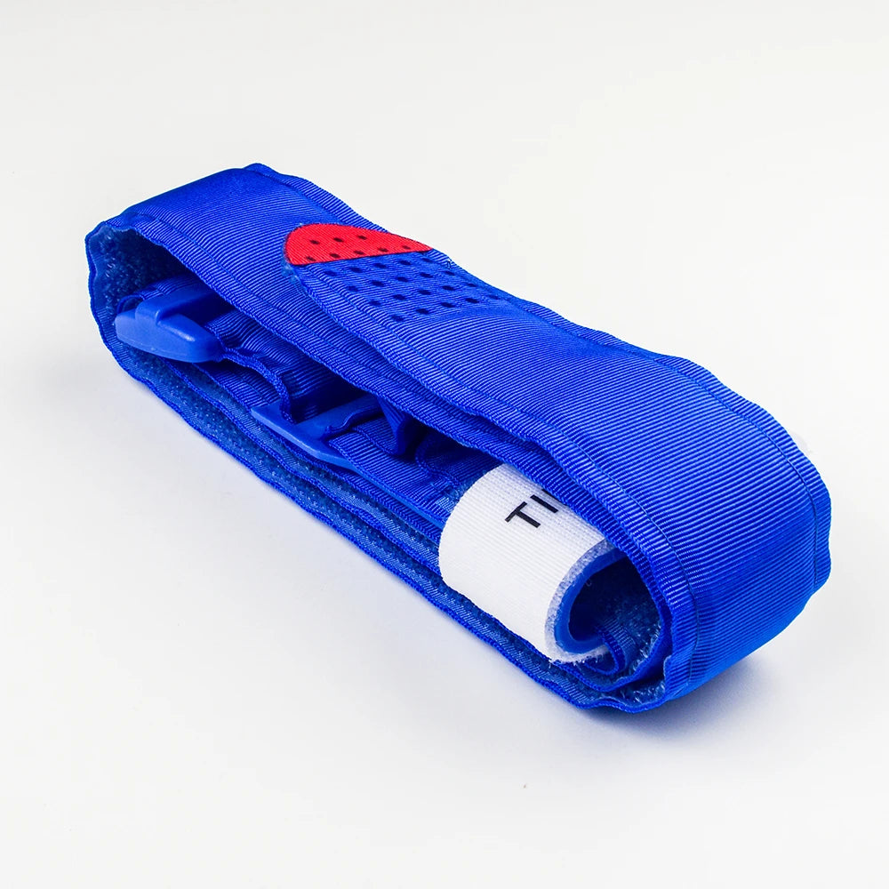 ‌Aluminium Capstan Tourniquet Camping Equipment Outdoor Fast Hemostasis Ifak Emergency Tactical Survival First Aid Kit Peaceful Pleasures Health and Wellness Blue