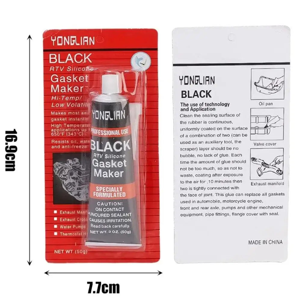 Black RTV Silicone Gasket Maker | High-Temp Engine Sealant