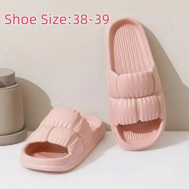 Soft EVA Non-Slip Slippers | Unisex Home & Bath Sandals