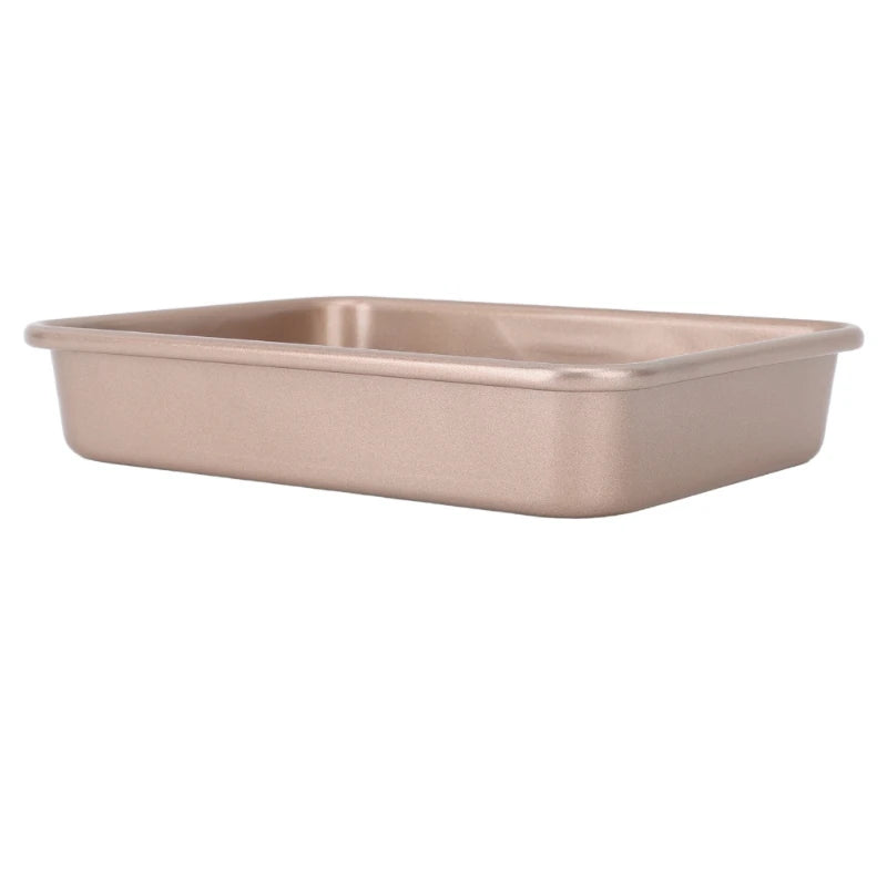 9/11/13 inch Rectangular Oven Tray Food Grade Carbon Steel Baking Tray Built-in Oven Bakeware Tool Suitable for High Temperature Peaceful Pleasures Health and Wellness