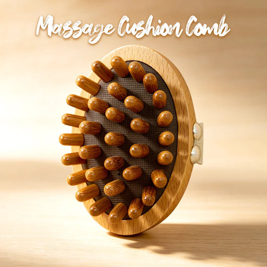 Wooden Gua Sha Massage Comb – Full Body Meridian Massager Body Massage Tool Oasis Select