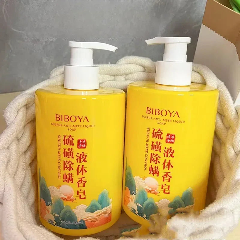 500ml Sulfur Body Wash – Deep Cleansing Shower Gel