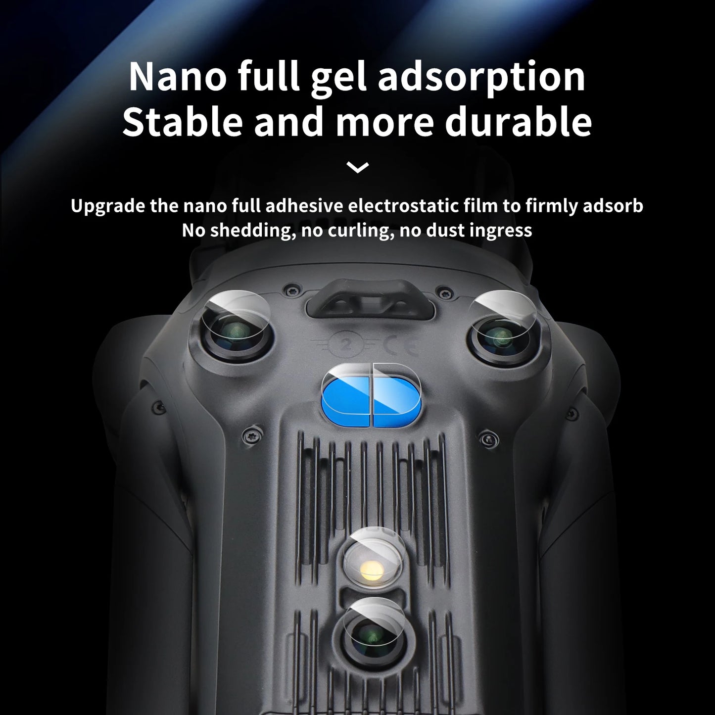 High-Definition Picture For DJI Mavic 4Pro Lens Sensor Nano Film Anti-Scratch Anti-Fingerprint Protection Film Accessories Peaceful Pleasures Health and Wellness