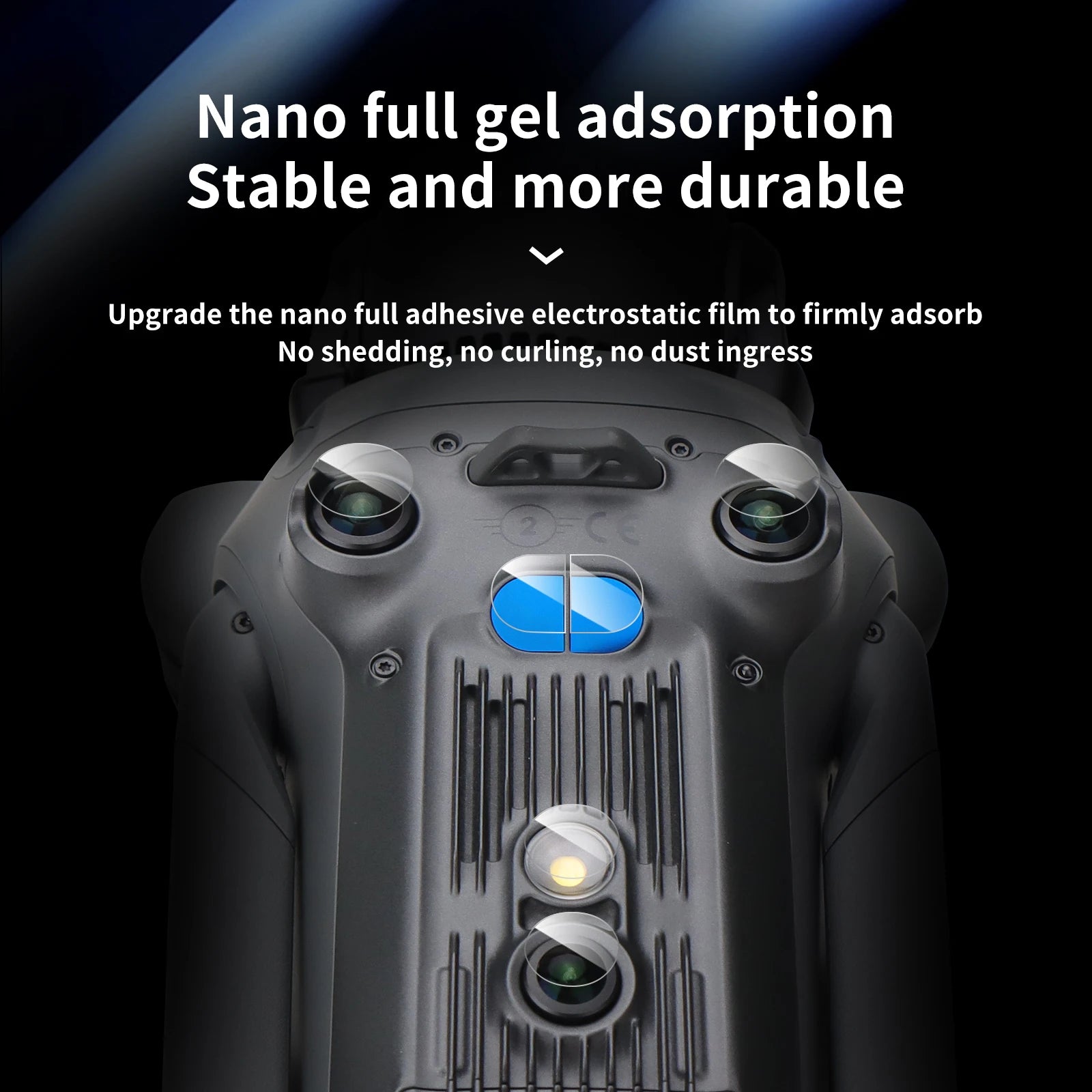 High-Definition Picture For DJI Mavic 4Pro Lens Sensor Nano Film Anti-Scratch Anti-Fingerprint Protection Film Accessories Peaceful Pleasures Health and Wellness