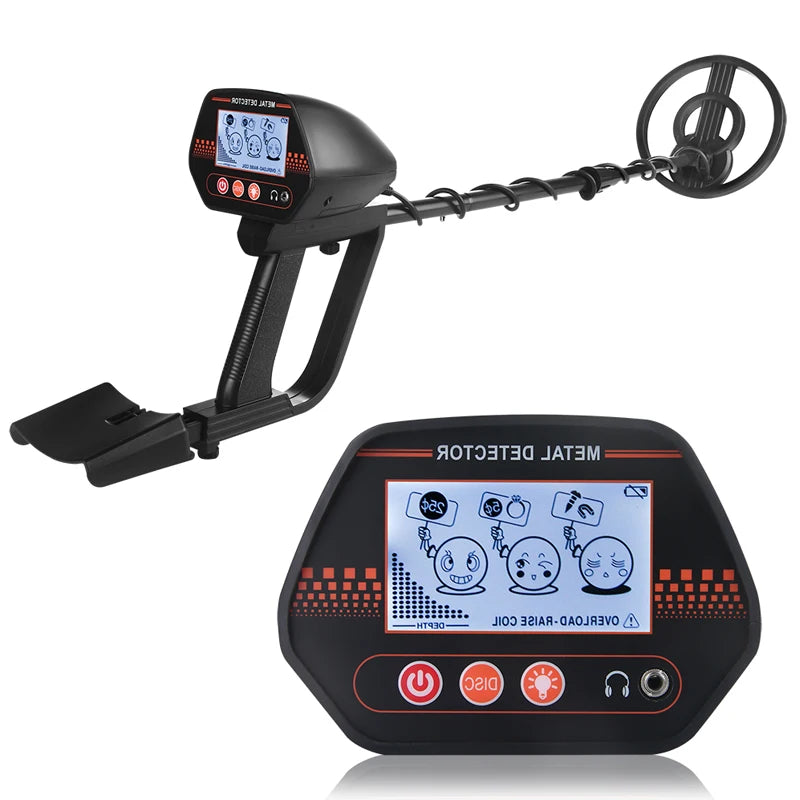 MD4070 Underground Metal Detector High Sensitivity Jewelry Treasure Gold Waterproof Metal Detecting Coins Finder Adult Children Peaceful Pleasures Health and Wellness MD-4070