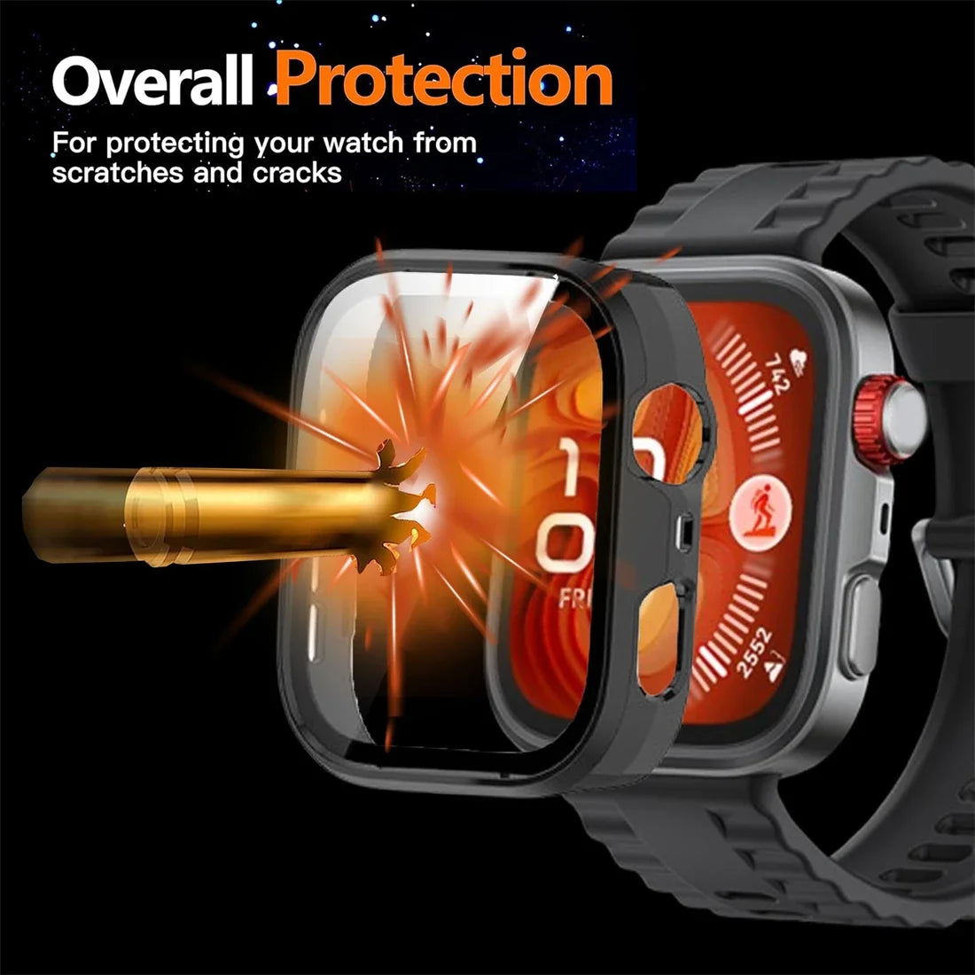 Huawei Watch Fit 4 / 4 Pro Tempered Glass & PC Case Bundle Peaceful Pleasures Health and Wellness