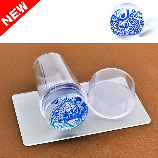 5-Piece DIY French Manicure Nail Stamping Kit | Silicone Stamp Nail Stamping Kit Peaceful Pleasures Health and Wellness